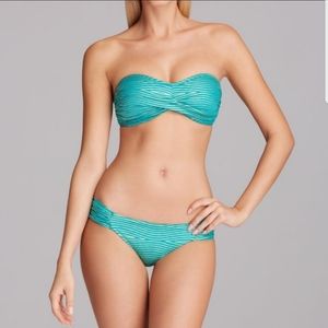 Vitamin A Ava Bandeau Corset Bikini